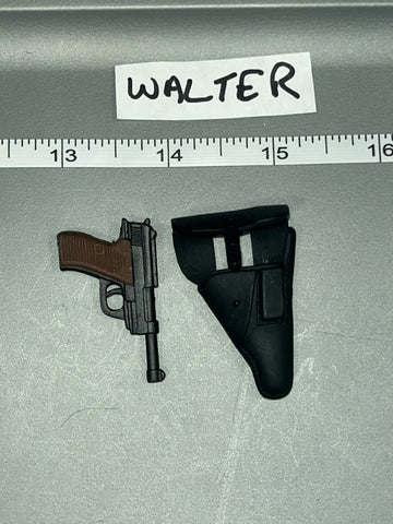 1/6 Scale WWII German Pistol and Holster