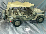 1/6 Scale WWII US Jeep - Ultimate Soldier - Weathered