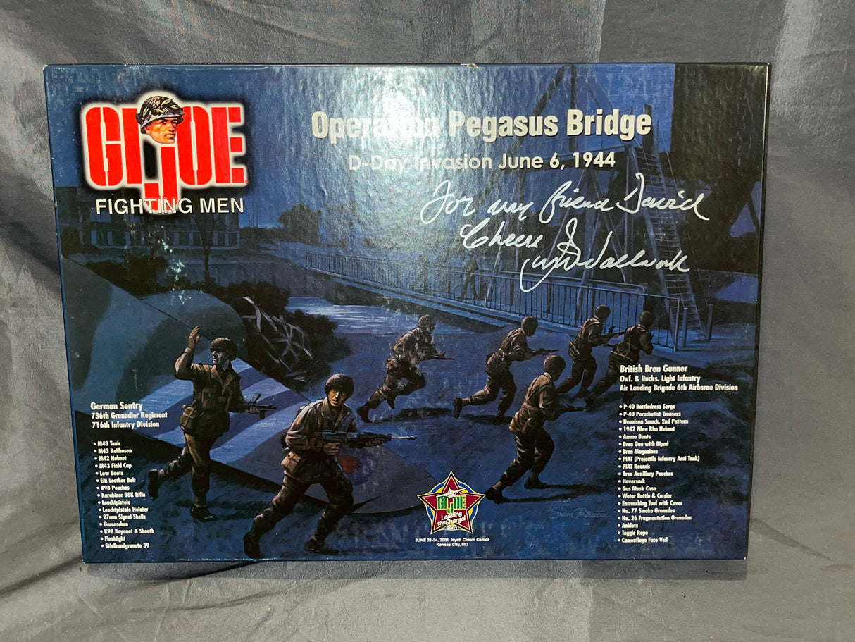 1/6 Scale Vintage Remake GI Joe WWII British Operation Pegasus Bridge Convention Exclusive  - NIB Hasbro
