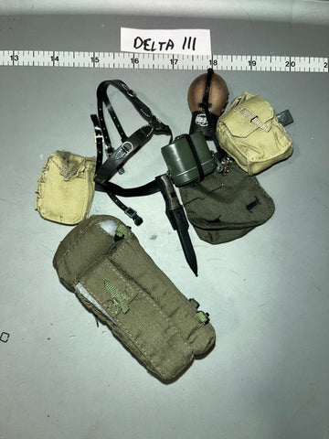 1/6 Scale WWII German Field Gear Lot