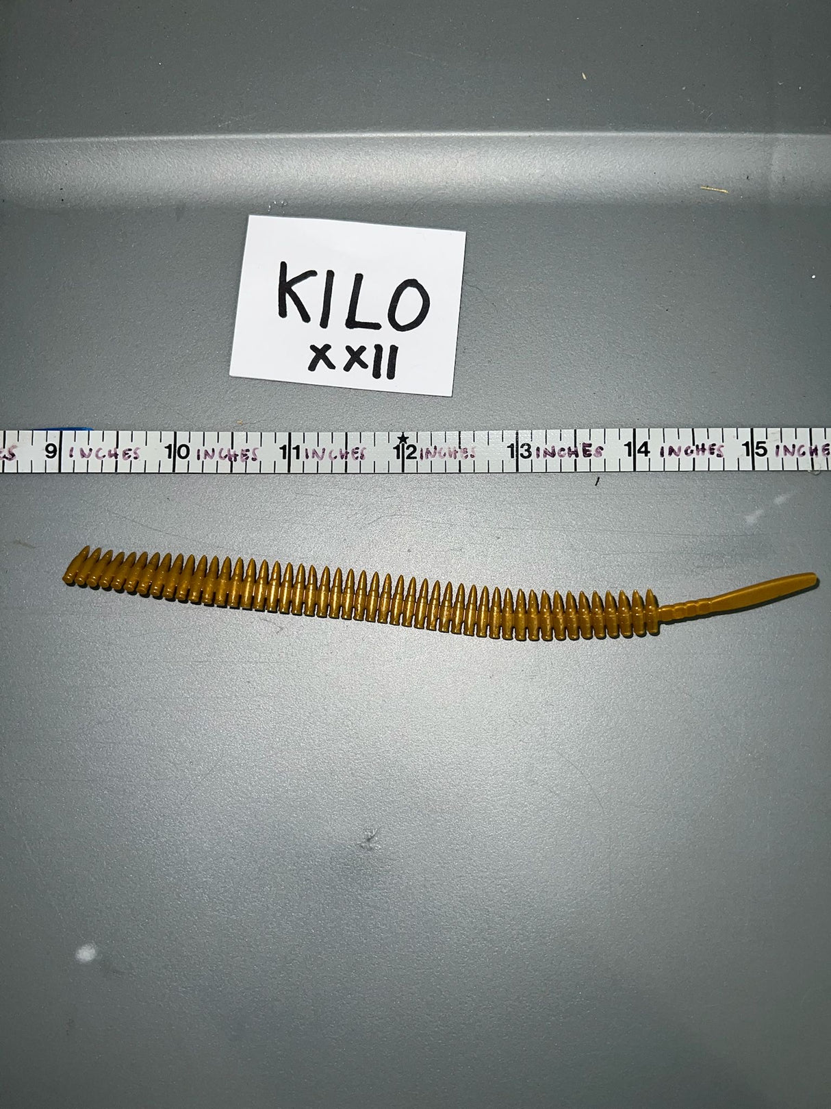 1:6 WWII German Machine Gun Ammunition Belt