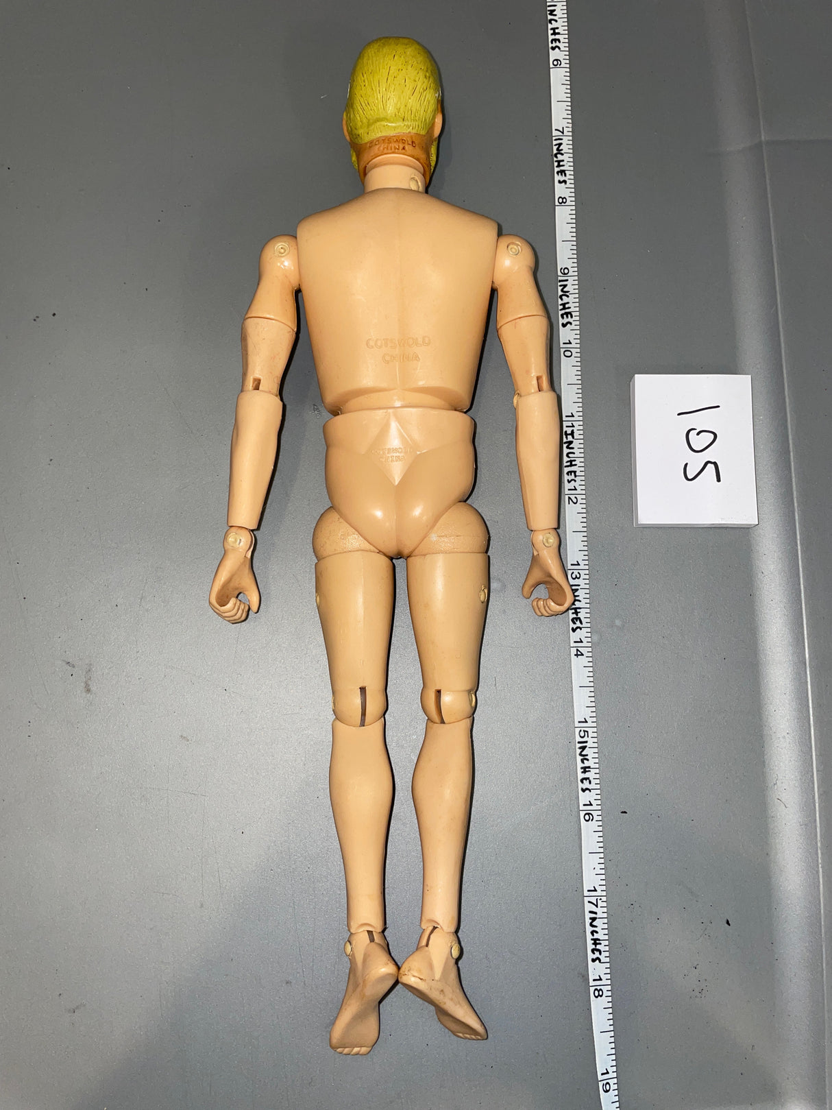 1/6 Scale Nude Vintage Remake Elite Brigade Figure