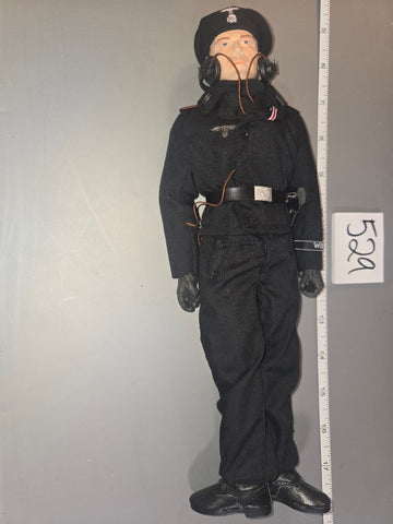 1:6 Scale WWII German Tanker Dressed Figure - Dragon