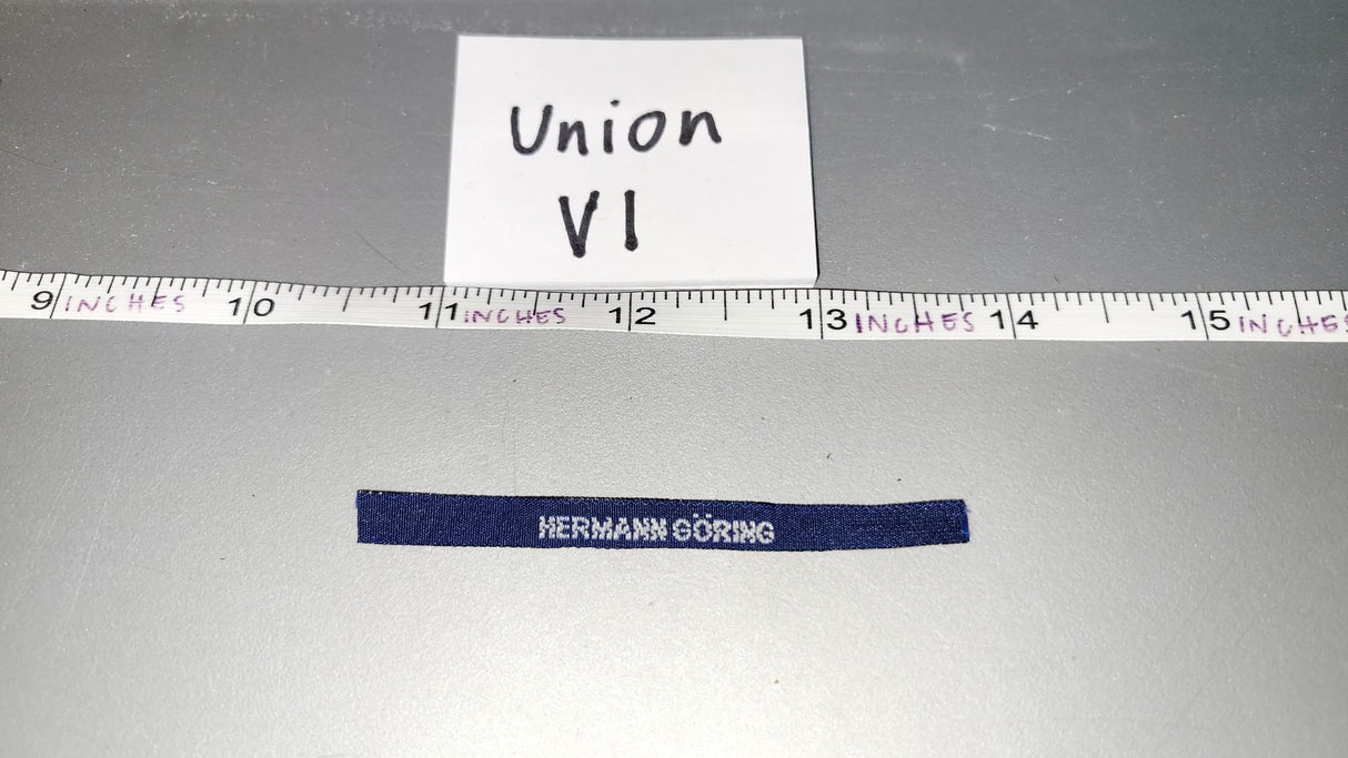 1:6 WWII German Luftwaffe HG Cuff Title