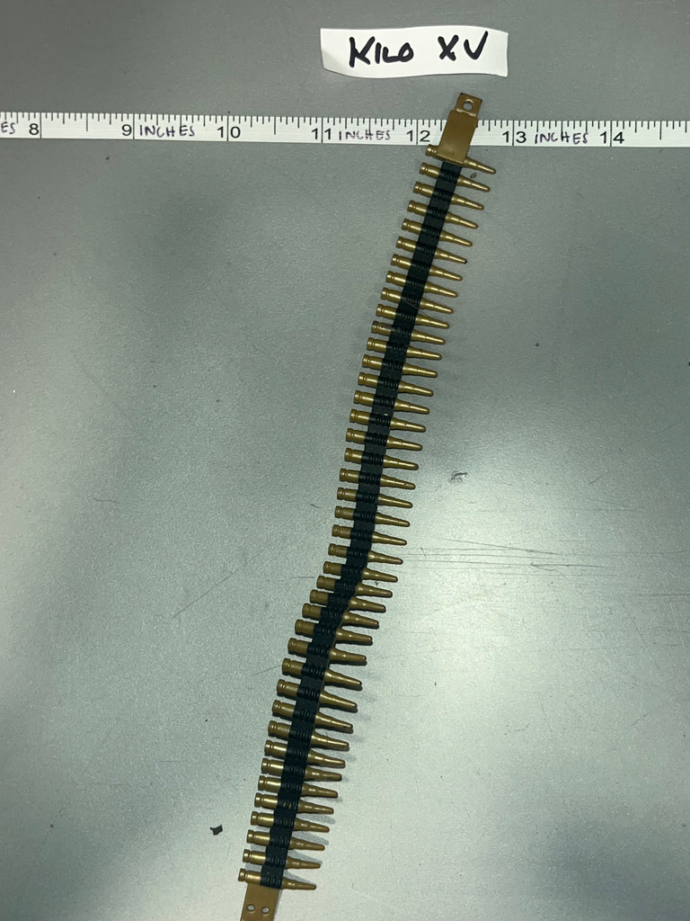 1:6 WWII US .50 Caliber Machine Gun Ammunition Belt