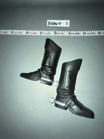 1:6 Scale Civil War Western Cavalry Boots