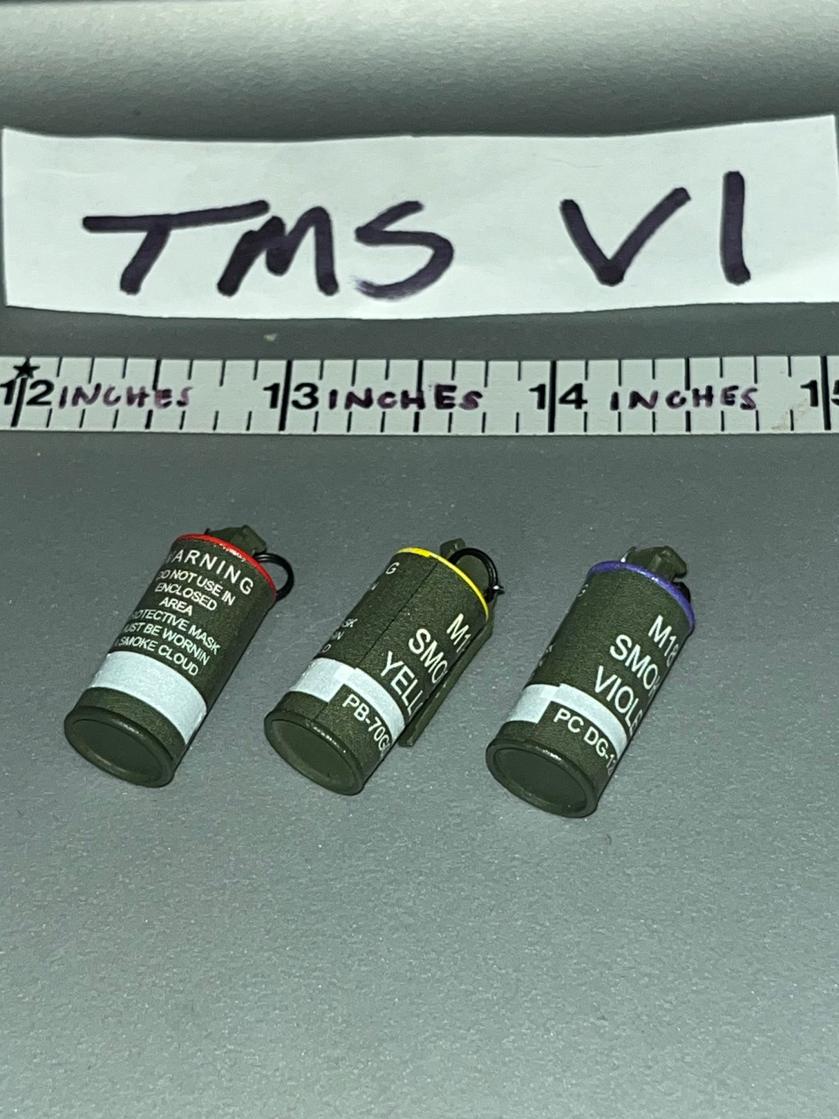 1/6 Scale Vietnam US Smoke Grenade Lot - UJINDOU MACV SOG