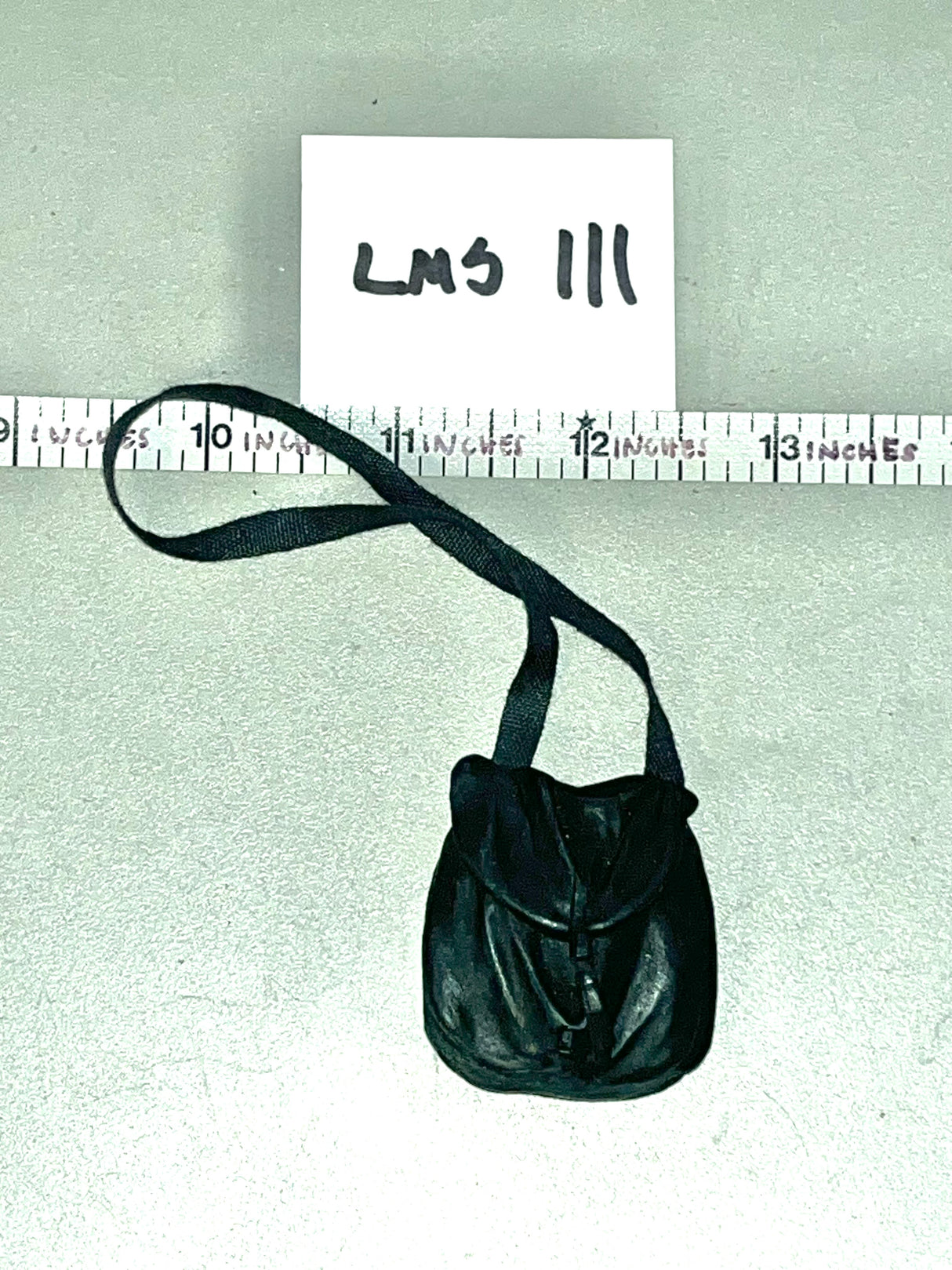 1/6 Scale Civil War Western Era Black Musette Bag 105389