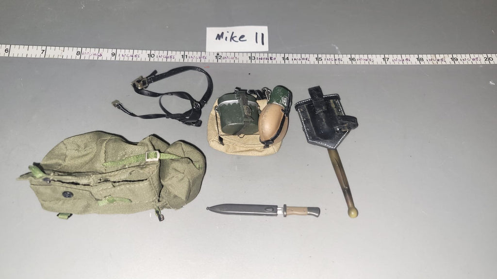 1/6 Scale WWII German Field Gear Lot