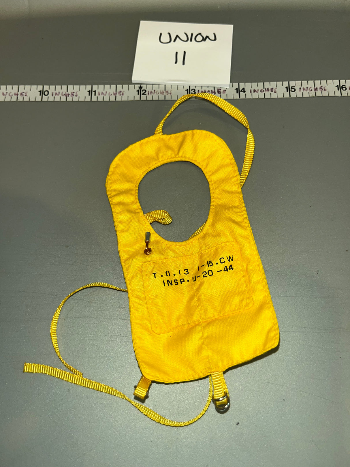 1:6 WWII US Bomber Crew Life Vest  - Aviator / Pilot