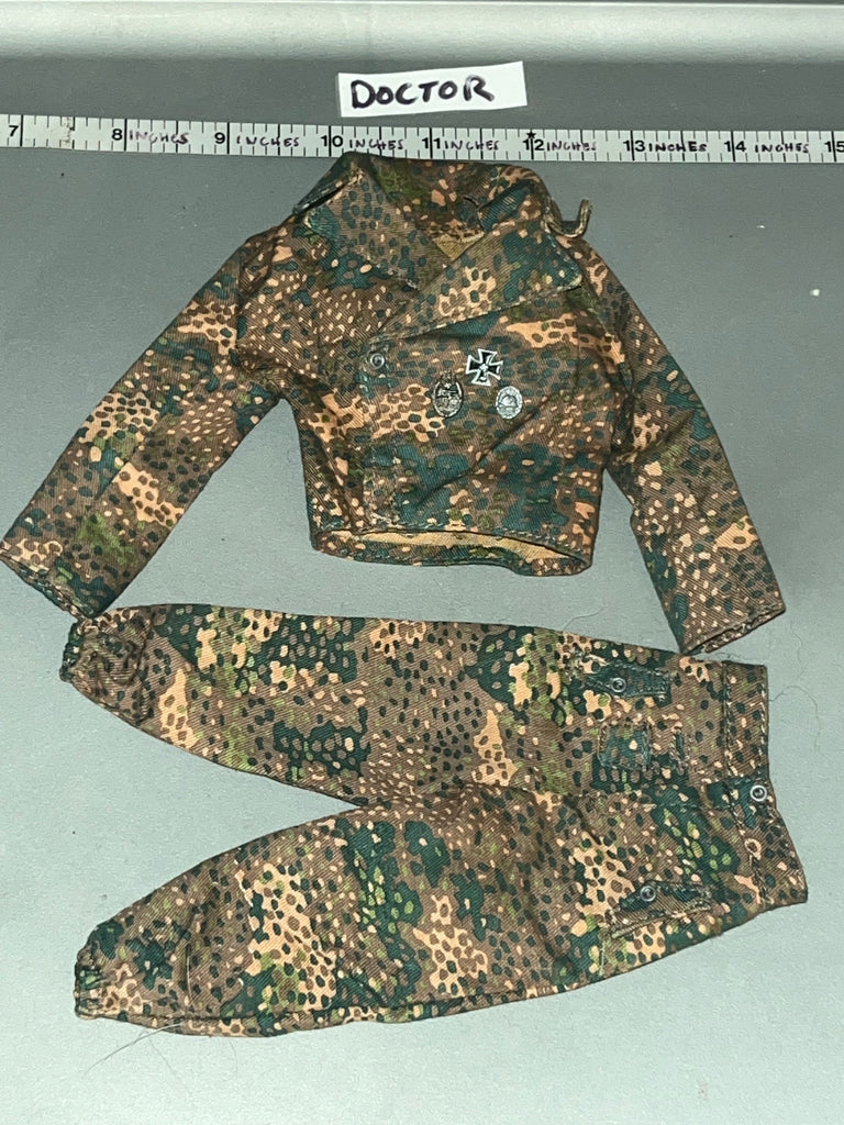 1/6 WWII German Pea dot  Tanker Tunic and Pants