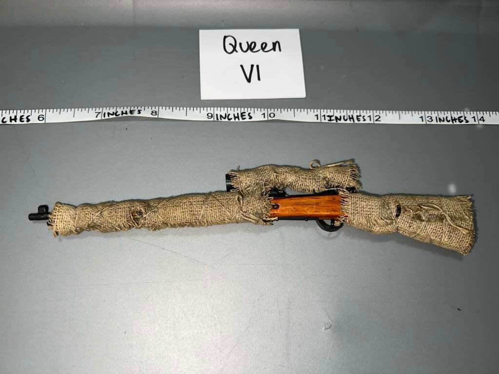 1/6 Scale WWII German Wood and Metal KAR-98 Sniper Rifle
