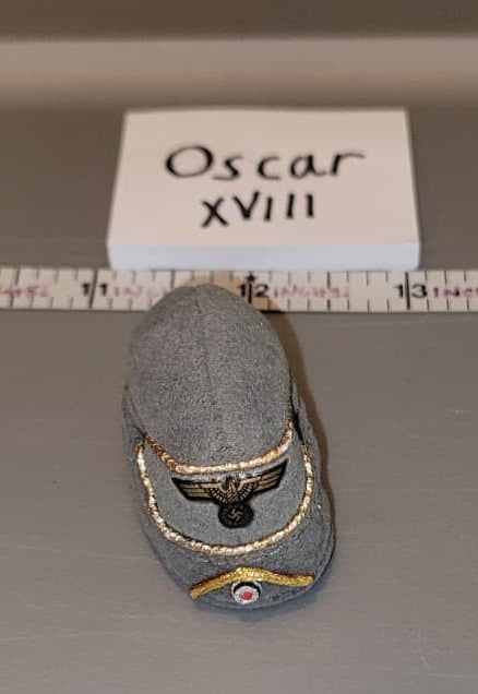 1/6 Scale WWII German Grey Field Cap