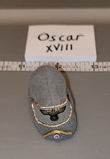 1/6 Scale WWII German Grey Field Cap