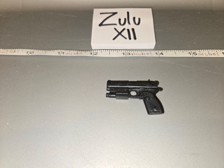 1/6 Scale Modern Era Beretta M9 Pistol with Rail Mounted Light - Zulu XII