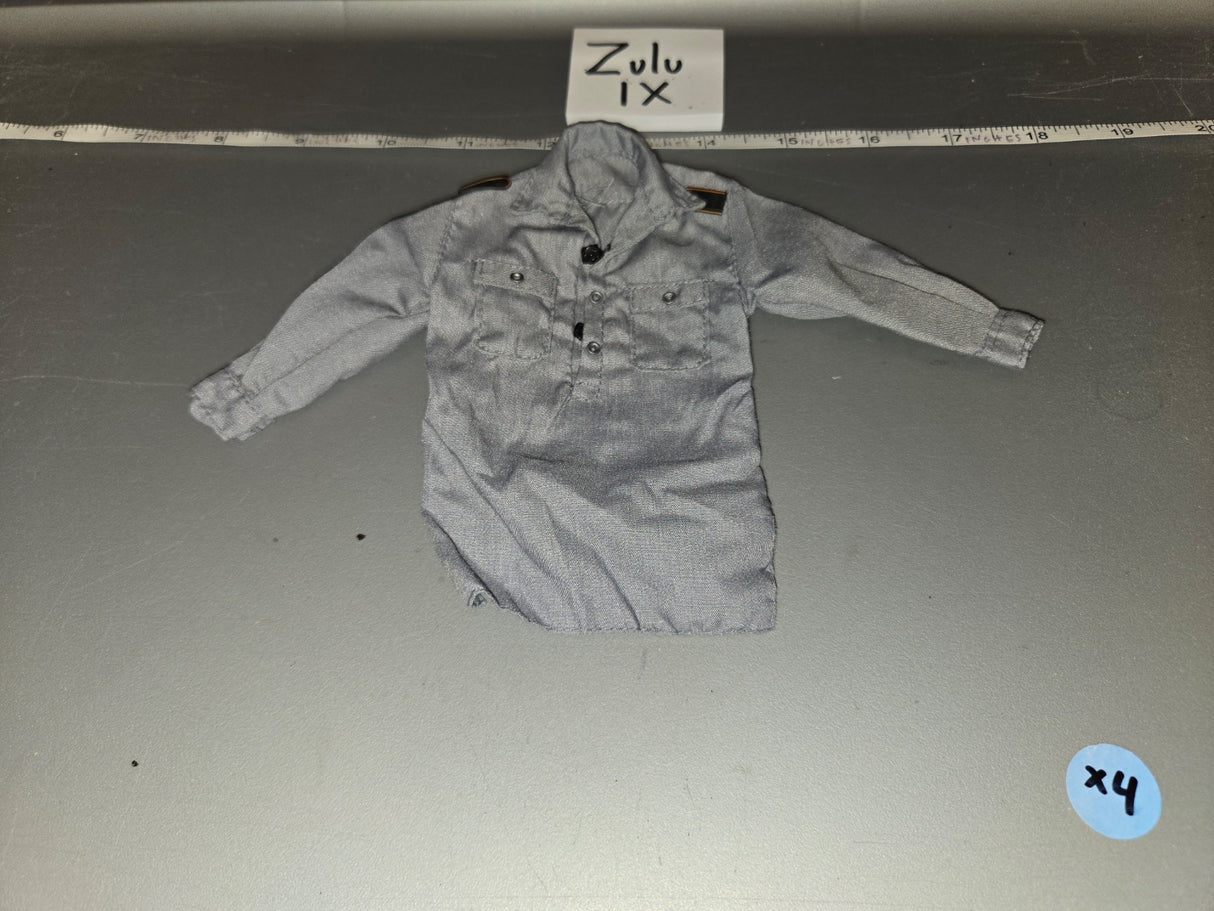 1/6 Scale WWII German Grey Work Shirt - Zulu IX