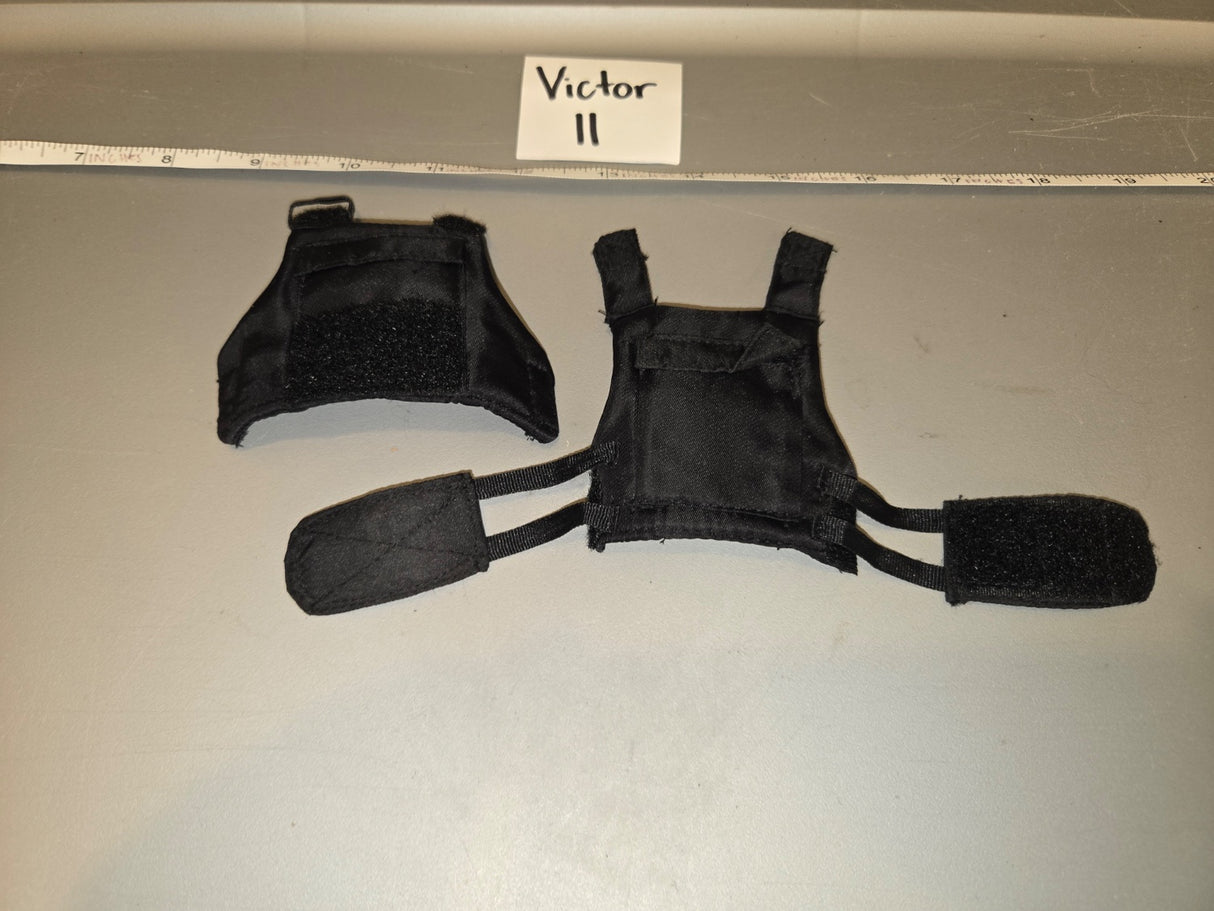 1/6 Scale Modern Era Tactical Body Armor Vest with Side Panels - Victor II