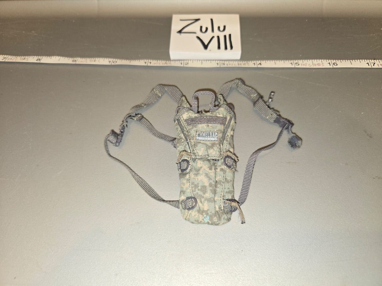 1/6 Scale Modern Era US ACU Camouflage Camelbak Hydration Pack - Zulu VIII
