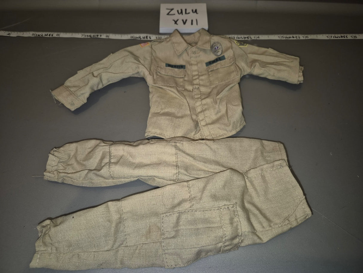 1/6 Scale Modern Era Law Enforcement Uniform Set - Zulu XVII