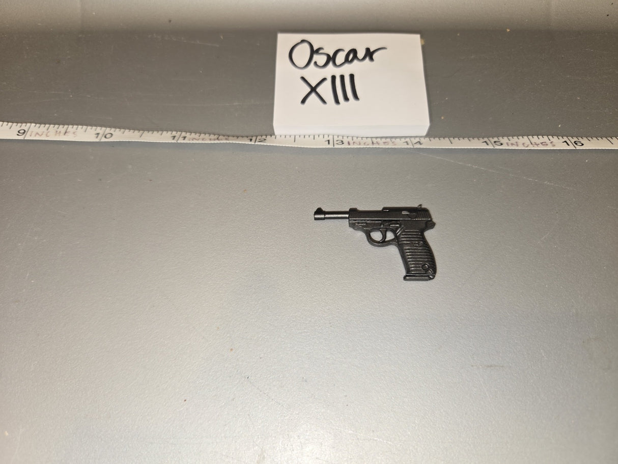 1/6 Scale WWII German Walther P38 Pistol - Oscar XIII