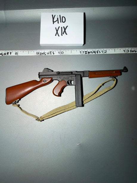 1/6 Scale WWII US Thompson Submachine Gun with Sling - Kilo XIX