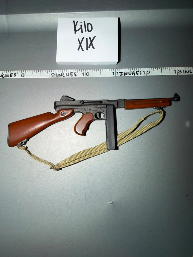 1/6 Scale WWII US Thompson Submachine Gun with Sling - Kilo XIX
