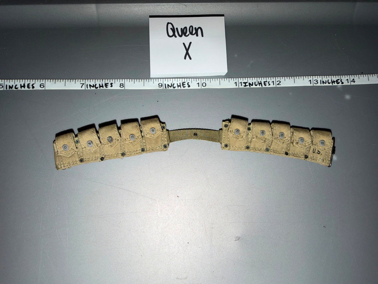1/6 Scale WWII US Ten Cell Ammunition Belt - Queen X