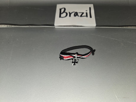 1/6 Scale WWII German Knight's Cross with Ribbon Bracelet - Brazil