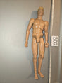 1/6 Scale Nude Male Figure with Blonde Hair
