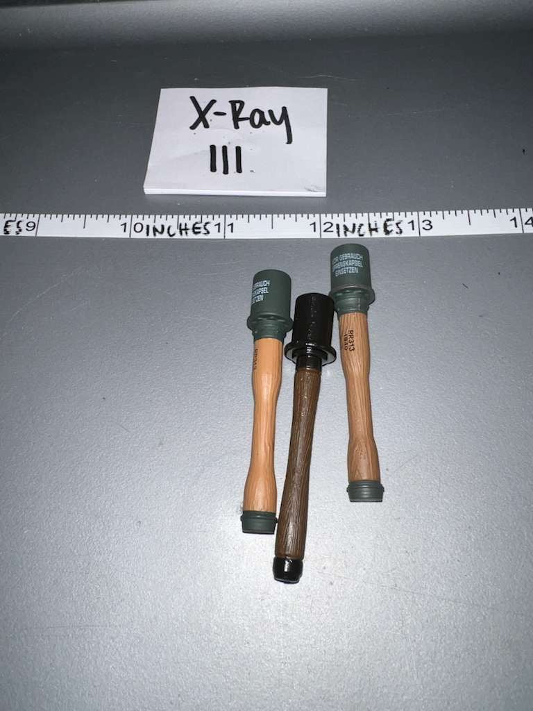1:6 Scale WWII German Grenade Lot