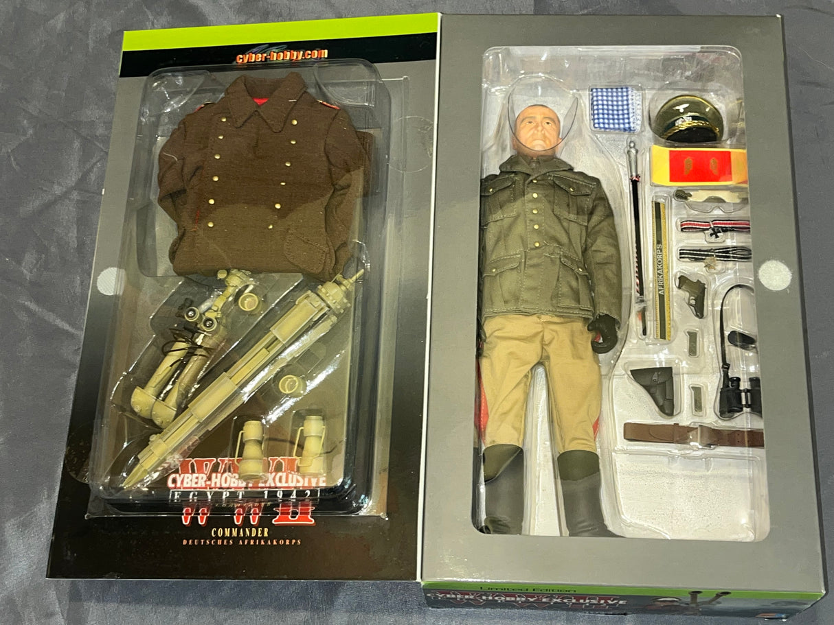 1/6 Scale WWII GERMAN Afrikakorps General Erwin Rommel - NIB Dragon -