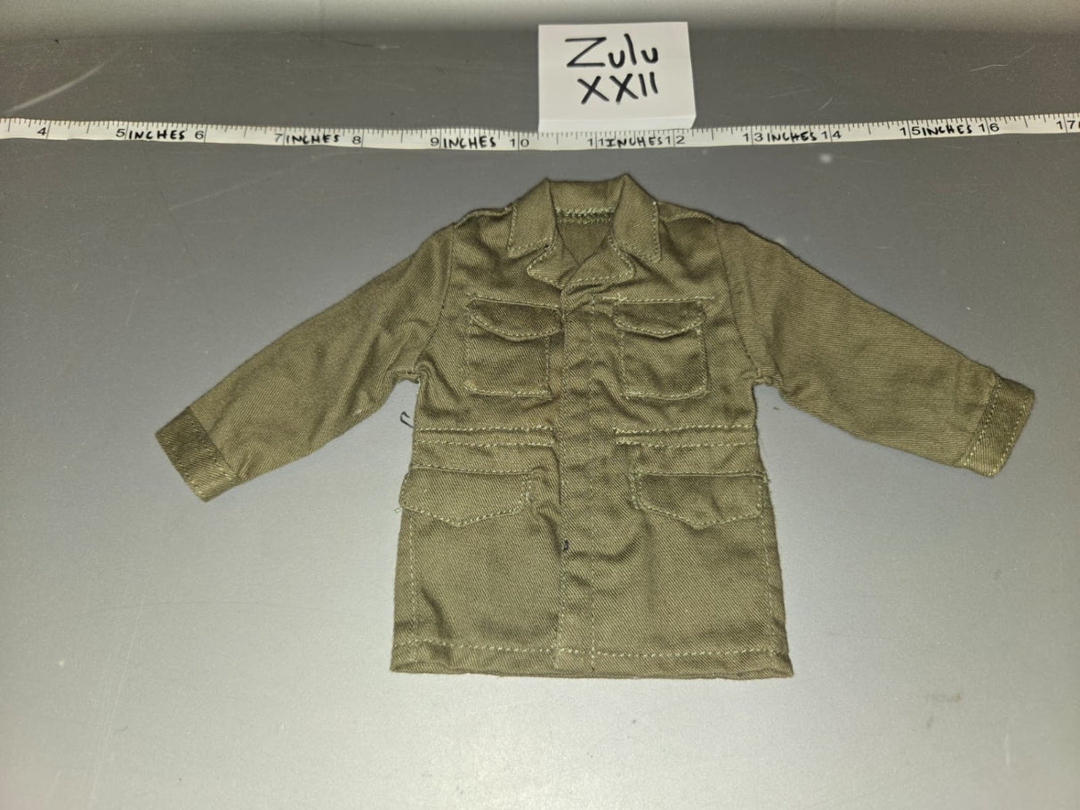 1/6 Scale WWII US Khaki Four Pocket Field Jacket