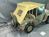 1/6 Scale WWII US Jeep - Ultimate Soldier - Weathered