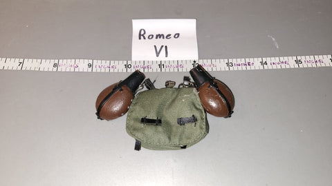 1/6 Scale WWII German Gebirgsjager Bread Bag