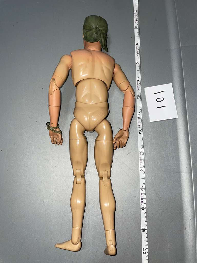 1/6 Scale Nude Sideshow Vietnam Barnes Platoon Figure