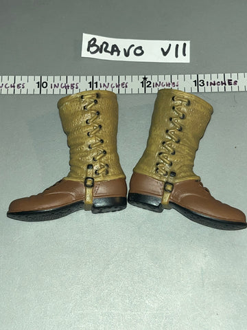 1/6 Scale WWII US Boondocker Boots