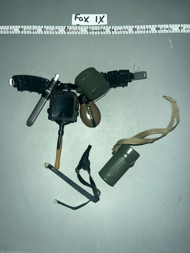 1/6 Scale WWII German Field Gear Lot