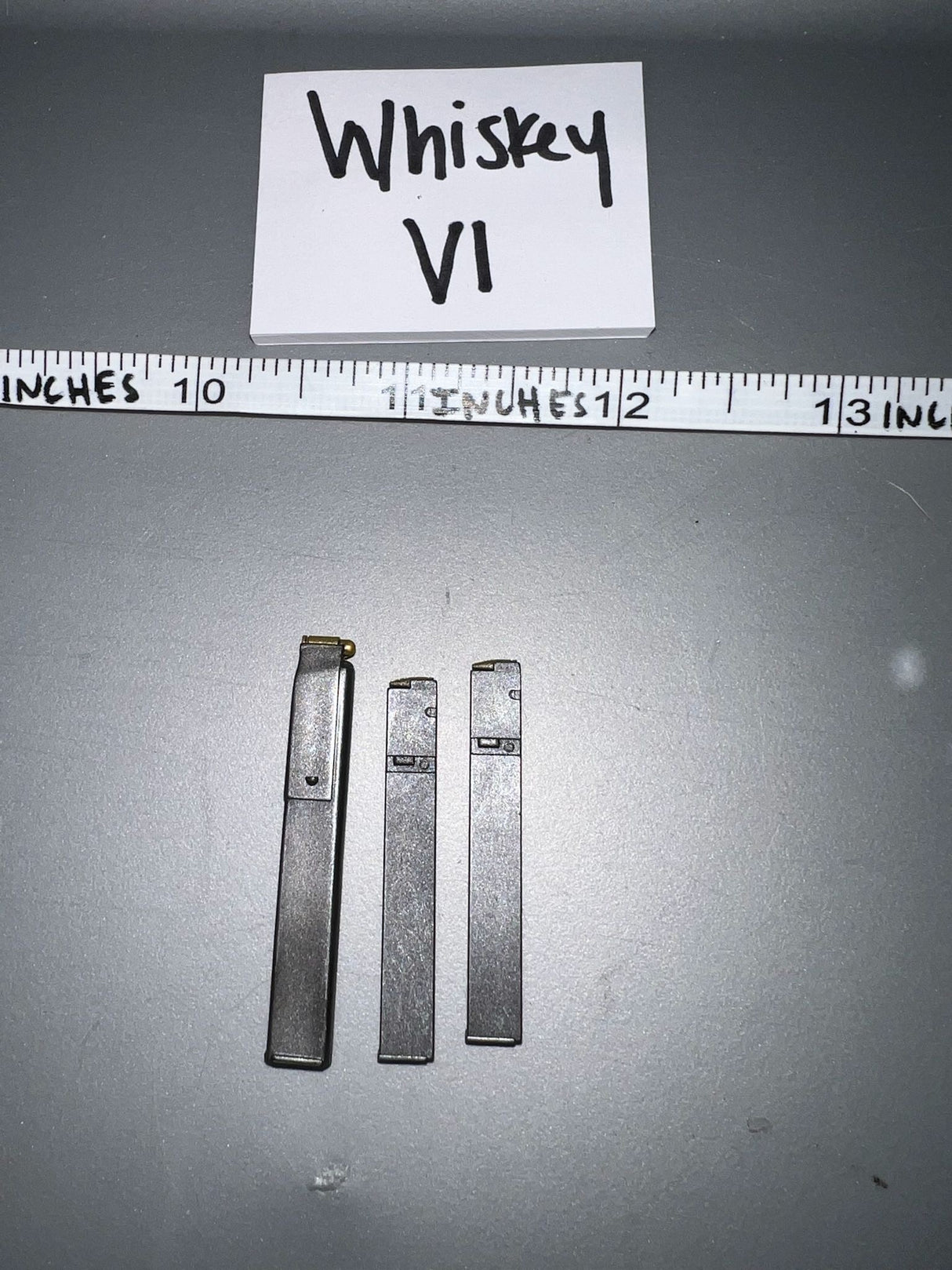 1/6 Scale WWII US M3 Grease Gun Magazine Lot