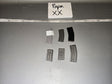 1/6 Scale Modern US AR-15 Rifle Magazines Set of Six - Papa XX
