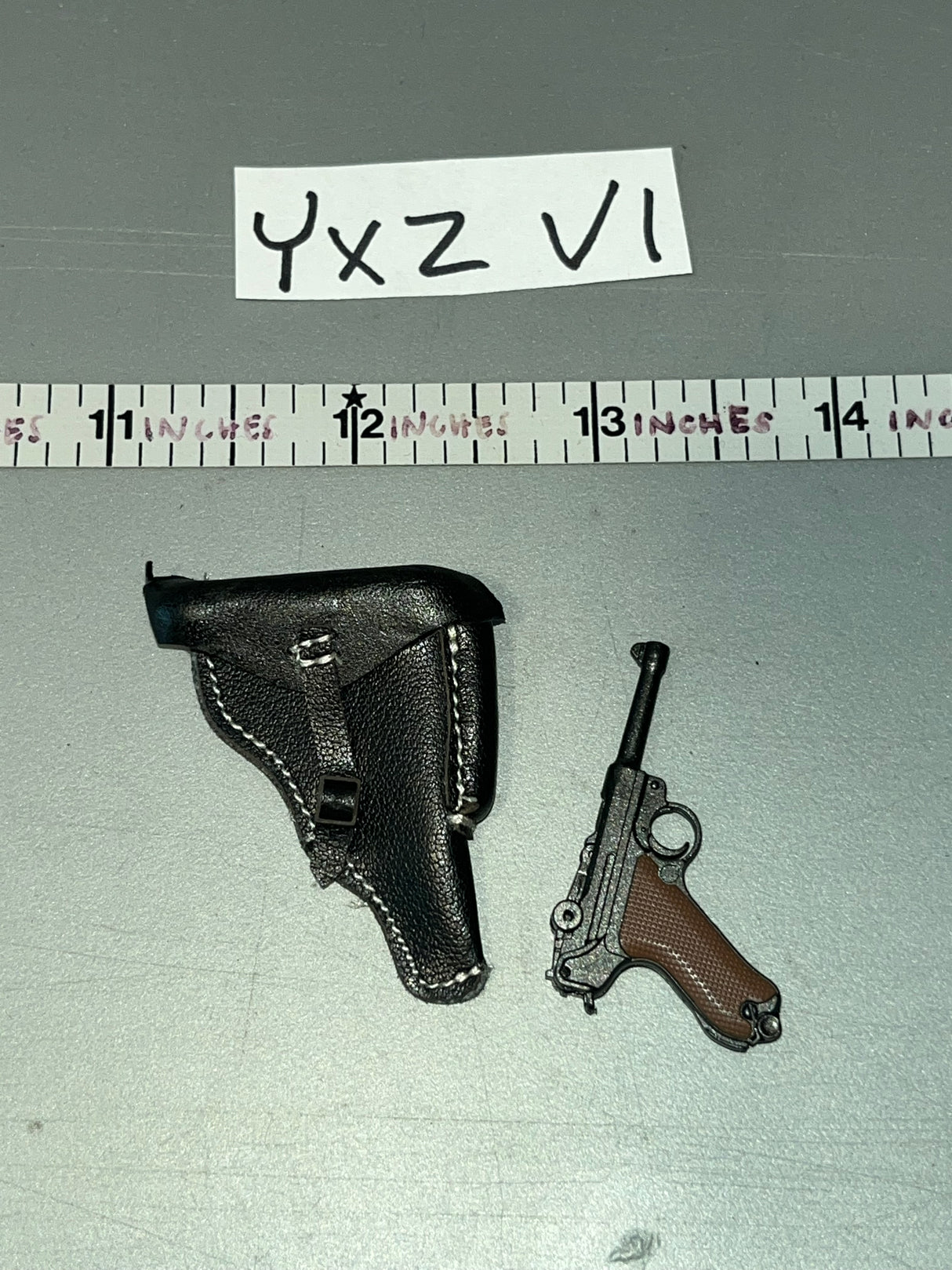 1:6 Scale WWII German Leather Holster and Pistol - UJINDOU UD9051 11.FrW.Pz.Gren.Div"Nordland" Vistula- Oder 1945