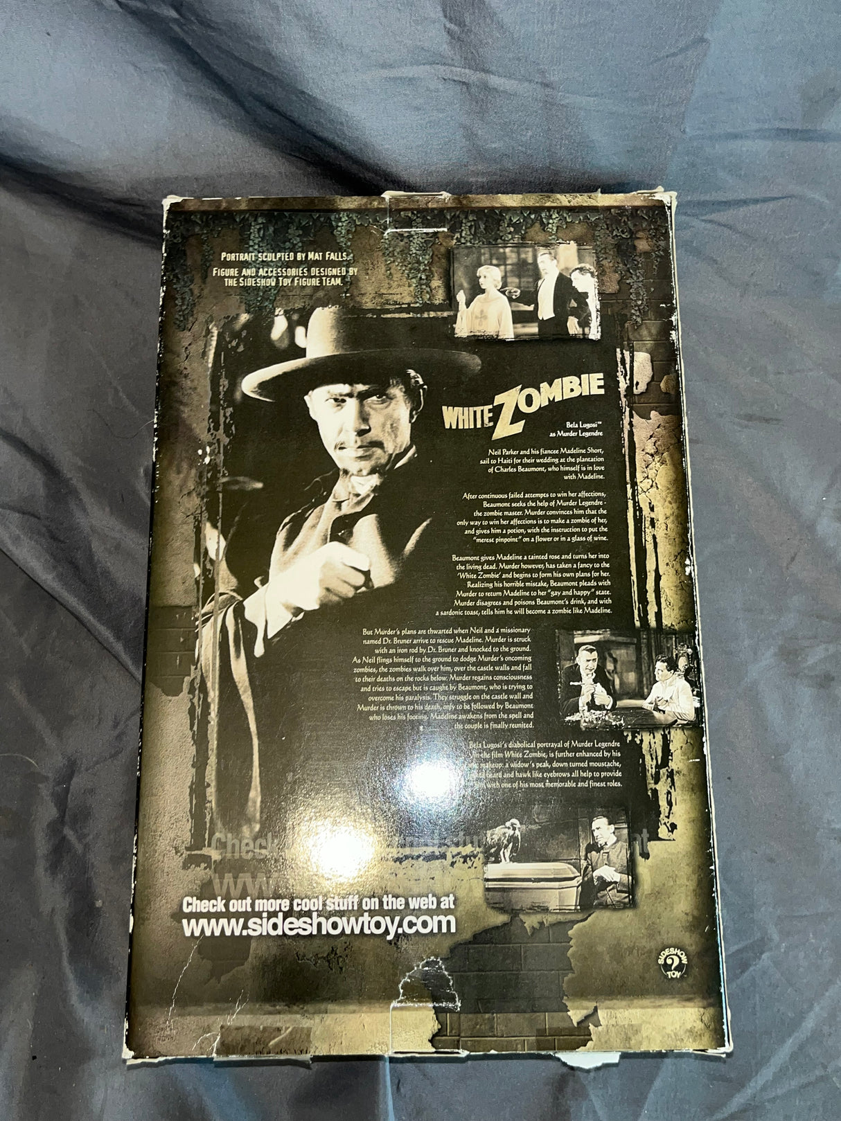 1/6 Scale White Zombie Bela Lugosi Action Figure NIB Sideshow