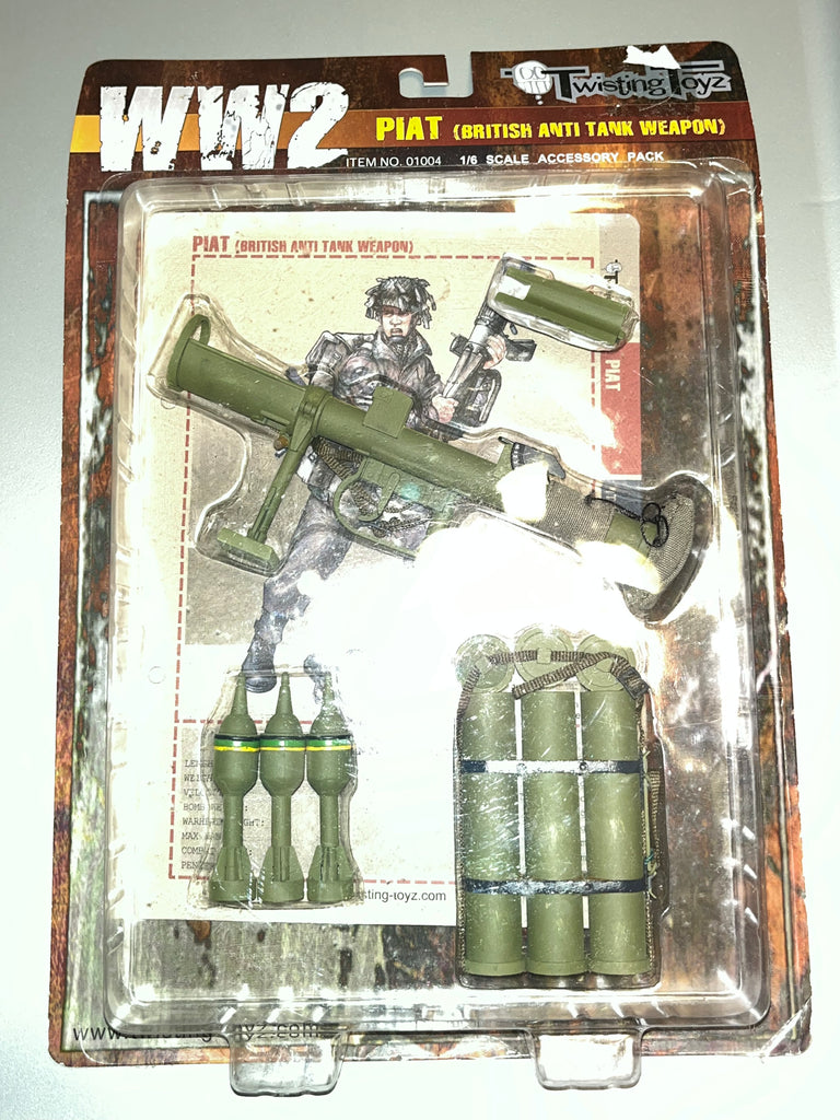 1/6 Scale WWII British Piat Set - NIB Twisting Toys