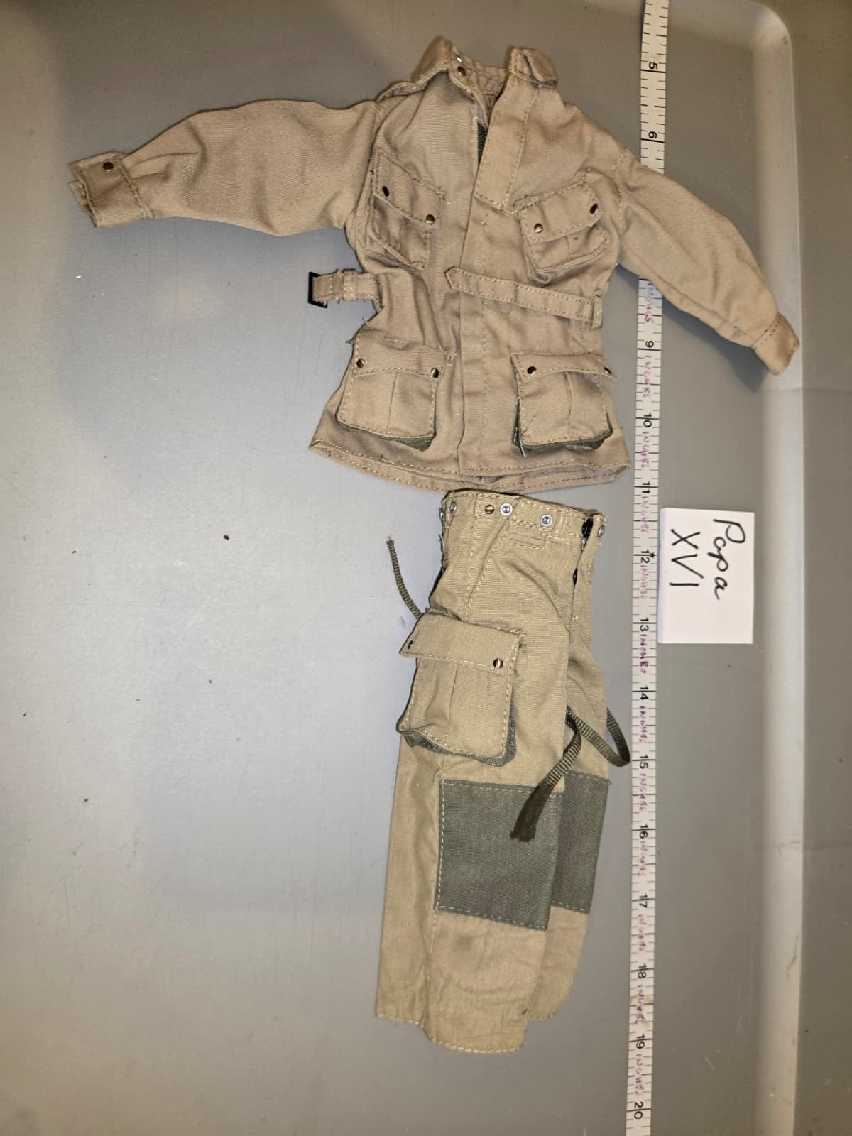 1:6 Scale WWII US Paratrooper Uniform