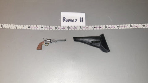 1:6 scale Civil War Western Era Revolver and Holster