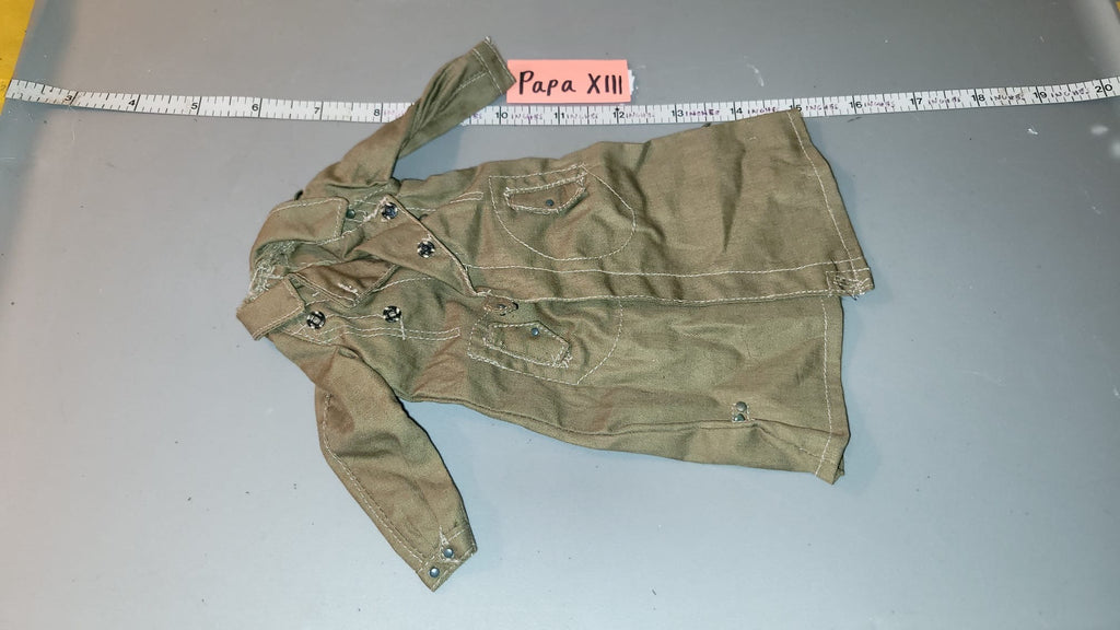 1/6 Scale WWII German Afrika Korps Motorcycle Coat