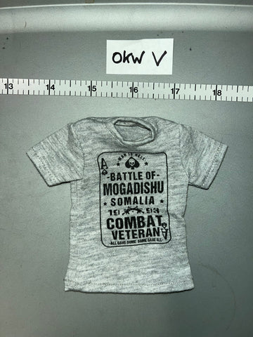 1/6 Scale Modern Somalia T Shirt  - Easy Simple Delta 2006