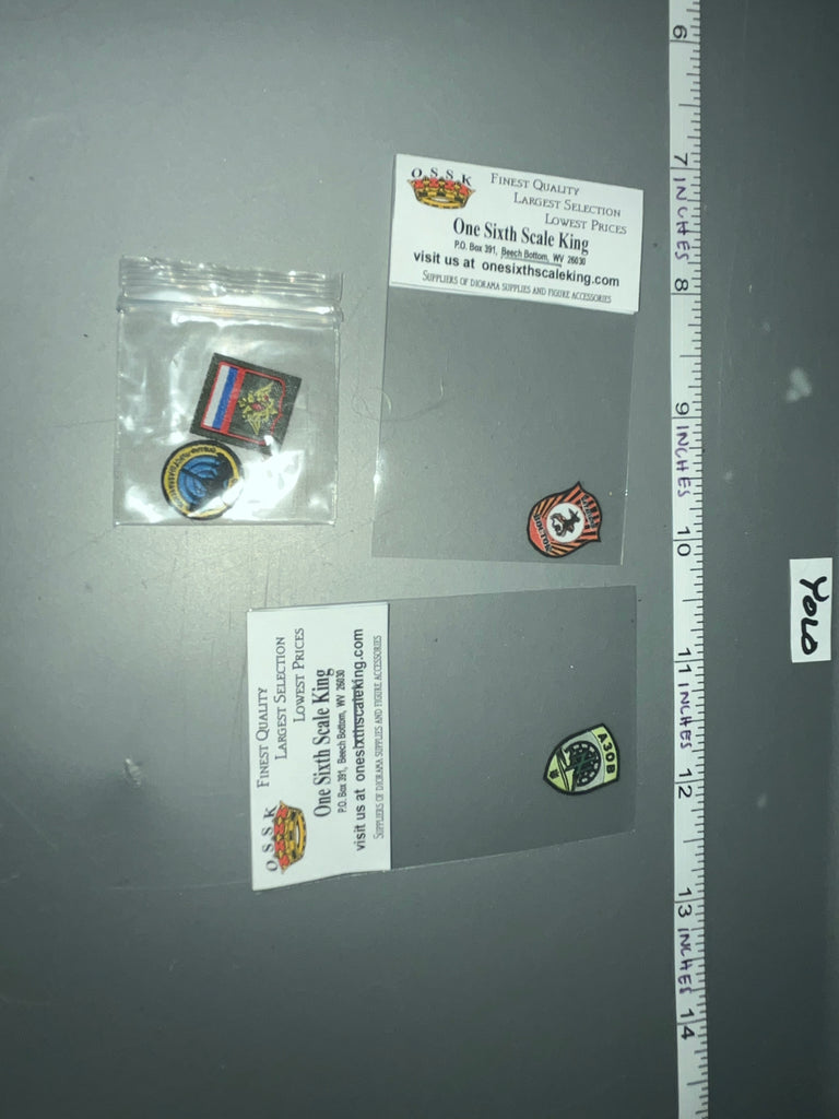 1/6 Scale Modern Russian Patch Lot