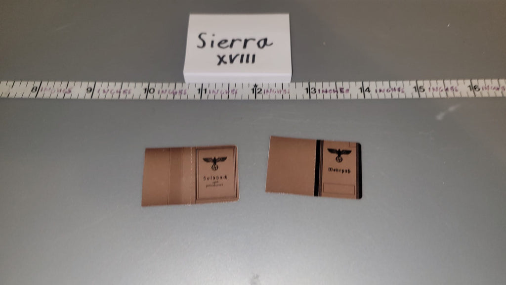 1/6 Scale WWII German Identity Documents