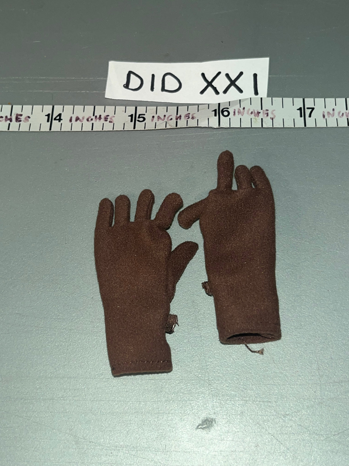 1/6 Scale DID WWII German Gloves - Luftwaffe Pilot Erich Hartman