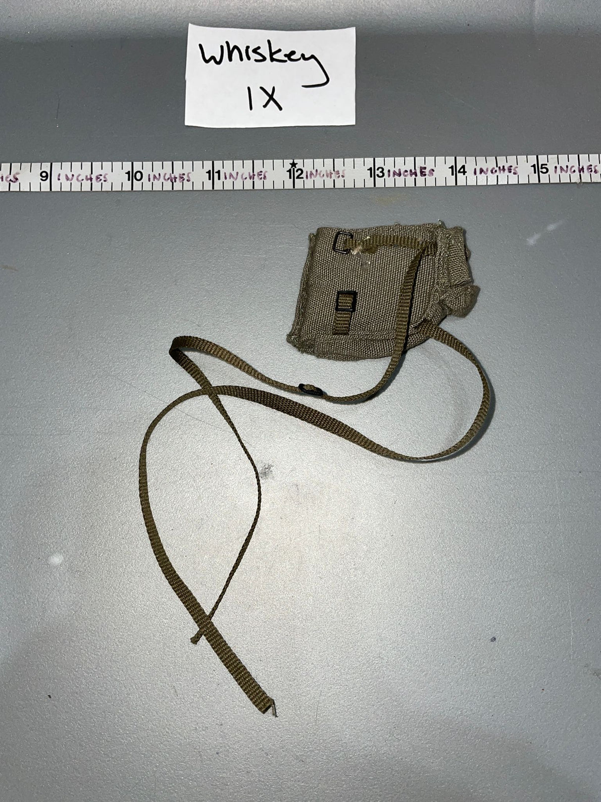 1/6 Scale Vietnam Era US Gas Mask Bag